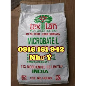 Microbate L - Enzyme nguyên liệu chuyên xứ lý tảo, nhập khẩu Ấn